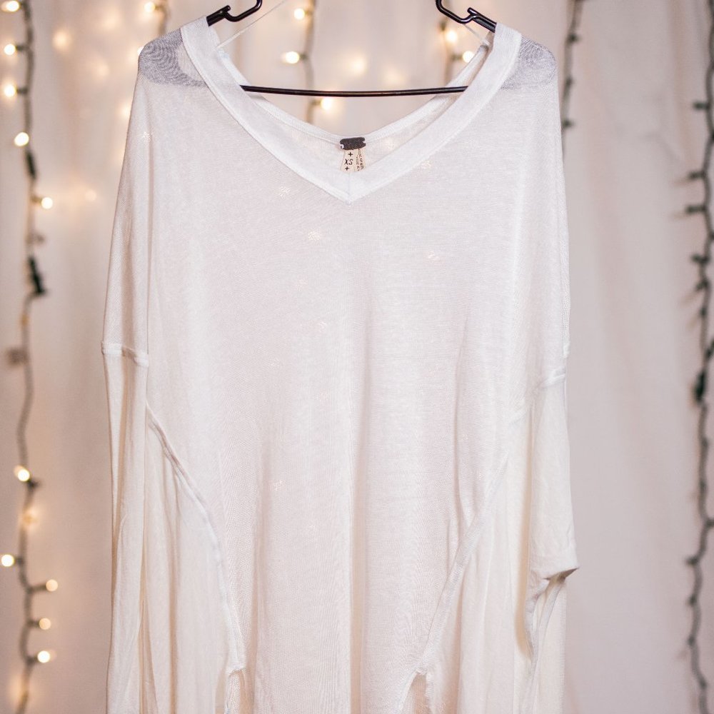 NWOT Free People Sheer Tunic